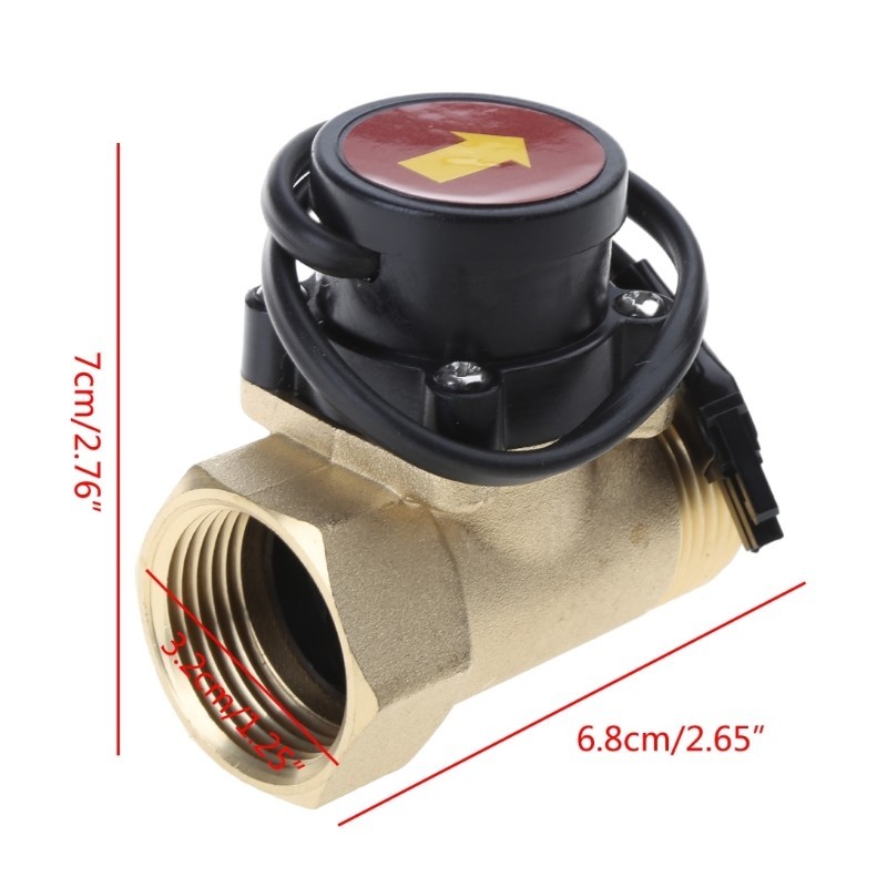 Kellnny HT-800 Cảm biến lưu lượng 1 Inch Công tắc lưu lượng máy bơm nước Dễ dàng kết nối