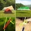 Dây buộc dây dù ICUCKO, Dây Paracord phản quang 4 Mm đa chức năng, 7 lõi cắm trại DIY Vòng tay Dây lều cứu hộ ngoài trời