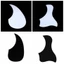 ZENZON Trong Suốt Guitar Guard, ABS Hình Nước Trong Suốt Acoustic Guitar Pickguard, Đen Hình Chim Thay Thế Chống Trầy Xước Cổ Điển Tấm Bảo Vệ Bảo Vệ Guitar