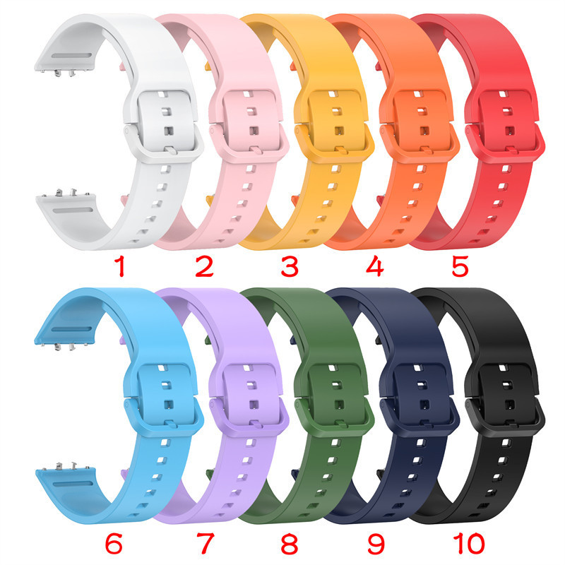 Dây đeo Samsung Galaxy Fit3 SM-R390 silicone đầy màu sắc Dây đeo thay thế cho Samsung Galaxy Fit 3