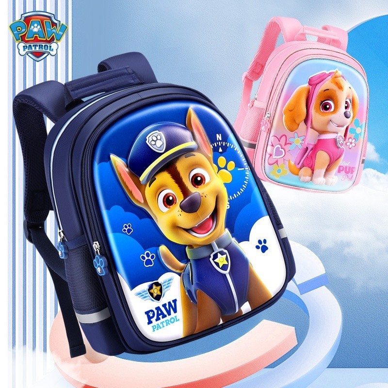 🏆 Paw Patrol Official Balo Bé Gái Trai Mẫu Giáo - Cặp Sách Chống Nước