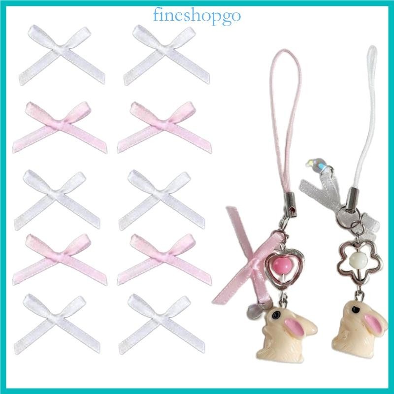 Bộ 10 Ruy Băng Thời Trang Và Dễ Thương Nơ Trái Tim Hoa Handwork Thủ Công Trang Trí DIY Phụ Kiện Cho DIY Enthusi