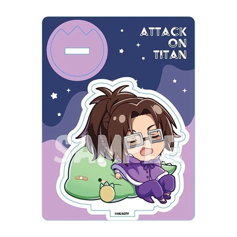 Mô hình Standee Attack on Titan Erwin Hange LEvi Eren Army Mikasa Jean Sasha 9 Phụ kiện trang trí để bàn góc học tập
