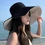 Mũ đi biển ESSENCEH, Mũ xô vành lớn có thể gập lại, Mũ chống nắng di động hai mặt chống tia cực tím mùa xuân hè dành cho nam giới