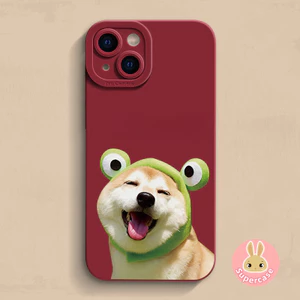 Keep Smile Dog Case Cho Realme 16 Pro Plus 15T 15X 15 C85 C83 GT8 Pro Neo8 Neo7 Turbo Note 80 P4 Lite 5G Shiba Inu Vỏ Mềm Bảo Vệ Phim Hoạt Hình Chó Vỏ Điện Thoại Ngộ nghĩnh