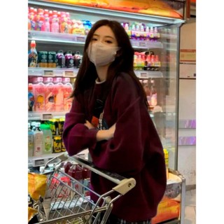Áo sweatshirt mikebear cotton oversize In Họa Tiết Đơn Giản Cho Nữ