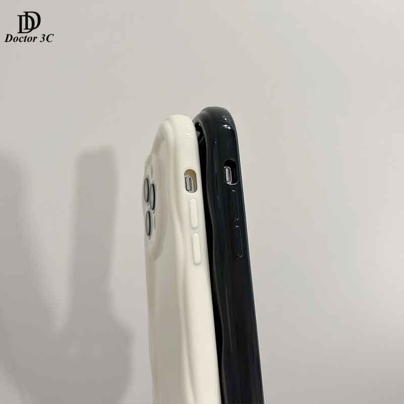 Ốp điện thoại mềm chống sốc màu gợn sóng đơn giản cho Redmi Note 14 13 12 12s 11 11s 11T 10 10s 9 9s 8 Pro+ Plus 4G 5G 2024 2025