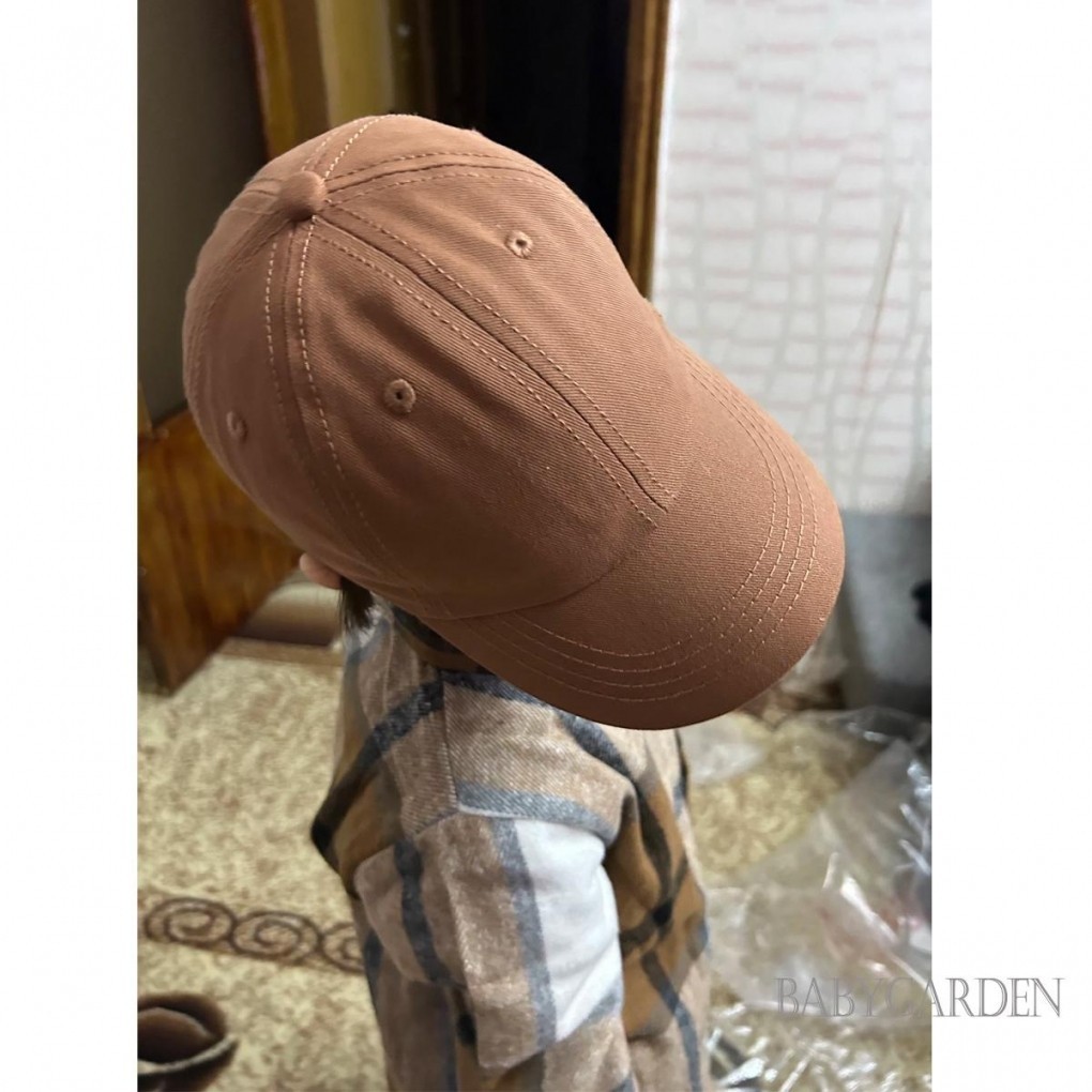Baga-1-5 Tuổi Bé Trẻ Em Mũ Bóng Chày Phong Cách Thường Ngày Màu Sắc Có Thể Điều Chỉnh Mũ Chống Nắng Mùa Hè Phụ Kiện Ngoài Trời