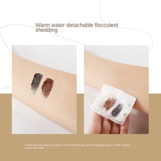 Mascara chống thấm nước NOVO, Kéo dài và uốn cong, lâu trôi và chống nhòe, Định nghĩa và tách tự nhiên, Lược mịn và Áo khoác đế cho phụ nữ chống mồ hôi, không phai màu