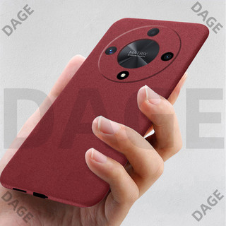 DAGE Cho HONOR X9c X9b 5G Ốp Lưng Đá Sa Thạch Mềm Siêu Mỏng Chống Mồ Hôi Chống Trơn Trượt Mặt Sau Mờ Vỏ Điện Thoại HONOR X9D