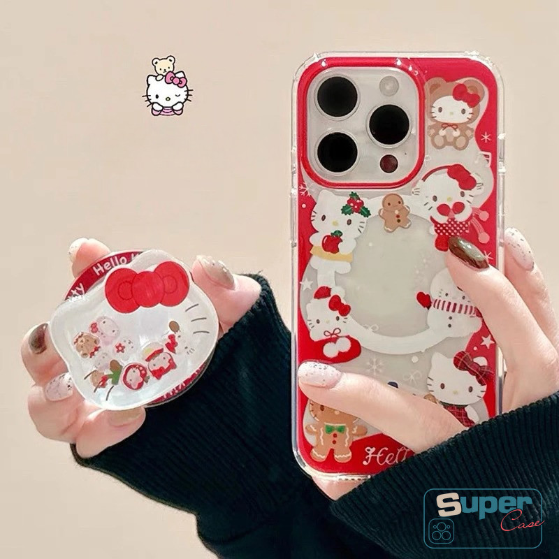 Ốp Lưng Oppo A3Pro A3X A12 A17 A18 A54 A7 A60 A57 A5s A38 A58 A3s A78 A17K A5 A79 A15 A16 A9 A92 A53 A77 A98 A77s A74 A16s A95 A52 A1K A96 A16K Dễ Thương Hello Kitty Đứng Mềm Mại Bao da