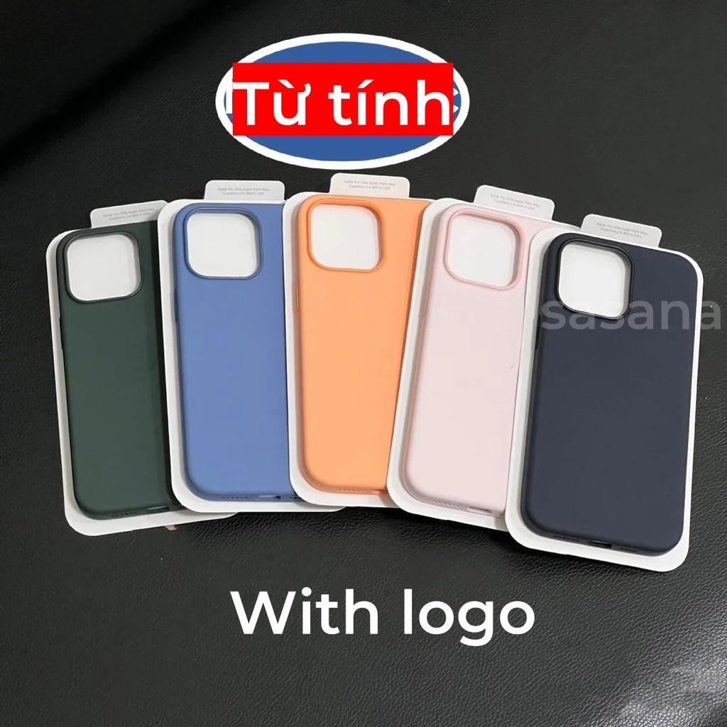 Silicon lỏng từ tính cho iphone 16 / 15 / 14 / 13 / 12 / Pro Max / Plus / mini Vỏ điện thoại chất lượng cao Hoạt hình bật lên
