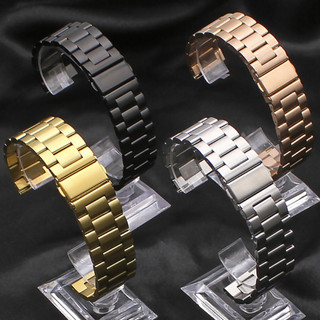 Phát Hành Nhanh Thép Không Gỉ Dây Đeo Đồng Hồ 20 Mm 22 Mm Vàng Đen Dây Đeo Đồng Hồ Cho Đồng Hồ Thông Minh Nam Nữ Vòng Tay Đồng Hồ Phụ Kiện