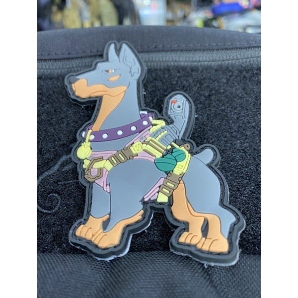 Patch_miếng dán PVC chó tactical