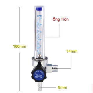 Cụm Cột Đo Lưu Lượng Khí Argon, CO2 – Đồng Hồ Đo Khí Hàn Chính Xác