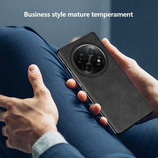 Ốp Bảo Vệ Da Nappa Cho OPPO Find N5 N3 N Oneplus Mở 5G Từ Tính Kinh Doanh Bao Da Bảo Vệ Toàn Diện Có Giá Đỡ