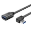 Cáp nối dài USB WU USB 3 0 Nam sang Nữ 5Gbps Tốc độ 90 độ Cáp mở rộng chuyển đồng bộ dữ liệu USB cho chuột