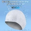 Mũ Bơi Silicon KANGN, Bảo Vệ Tai Nước Thể Thao Bong Bóng Mũ Bơi, Thời Trang Chất Lượng Unisex Chống Thấm Nước Chống Trơn Trượt Hạt Đầu Bơi