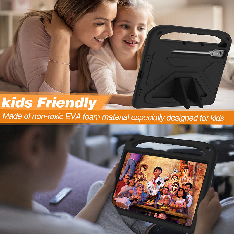 Ốp lưng Eva an toàn cho trẻ em cho Lenovo Tab P12 12.7 inch TB370FU Xiaoxin Pad Pro 12.7 2023 TB371FC Vỏ máy tính bảng chống sốc