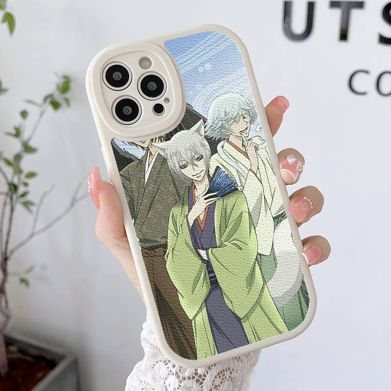 Tp-1 Anime Kamisama Hajimemashita Tomoe Ốp Lưng Điện Thoại iPhone 13 12 11 14 Pro Max Mini 7 8 Plus X XS XR Da Cừu Bảo Vệ