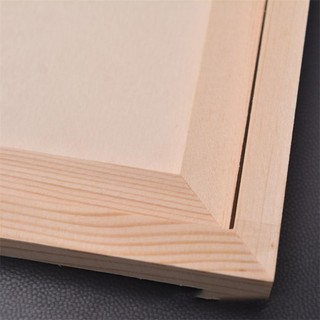 SERENE Khung Đất Sét Trống, Khung Hình Creactive Đa Kích Thước, Trẻ Em Tặng Gỗ DIY Trang Trí Tiệc Để Bàn Trang Trí Trẻ Em Vẽ Tranh