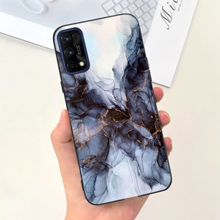 Dành Cho Realme 7 Pro Vỏ RMX2170 Silicon Mềm Chống Sốc Ốp Lưng Điện Thoại Họa Tiết Hoa Thời Trang TPU Cho Realme7 Pro Ốp Lưng