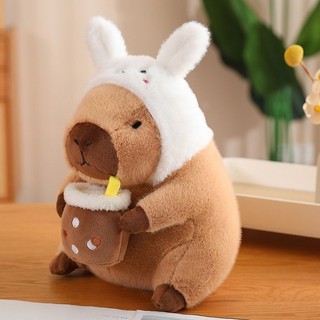 Kapibara Cross-Dressing Unicorn Capybara Búp bê sang trọng Bánh mì Capybara