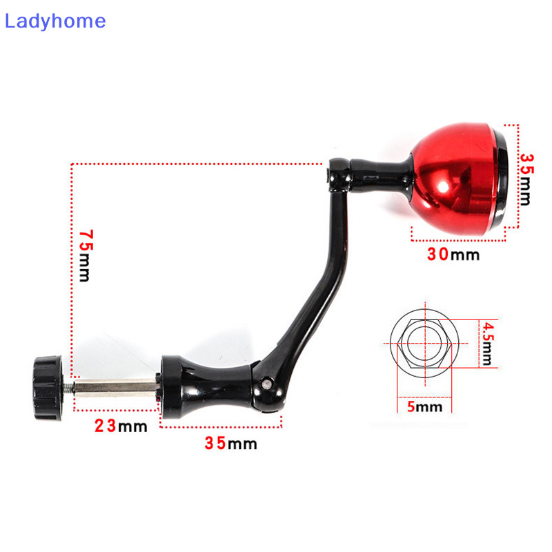 Lady Metal Reel Thay Thế Tay Cầm Điện Câu Tay Cầm Núm Tay Cầm Rocker Tay Cầm Cho Câu Phụ Kiện VN