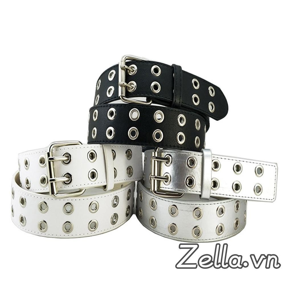 Phụ Nữ Có Thể Điều Chỉnh Đôi Grommet Thắt Lưng Rock Xe Máy Dây Đeo Cho Quần Jean Trang Phục Phụ Kiện