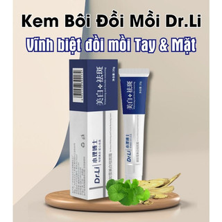Kem bôi đồi mồi thảo dược Dr.Li - Kem bôi nám, tàn nhang, đồi mồi, dùng được cho tay và mặt Dr.Li, dưỡng da trắng sáng