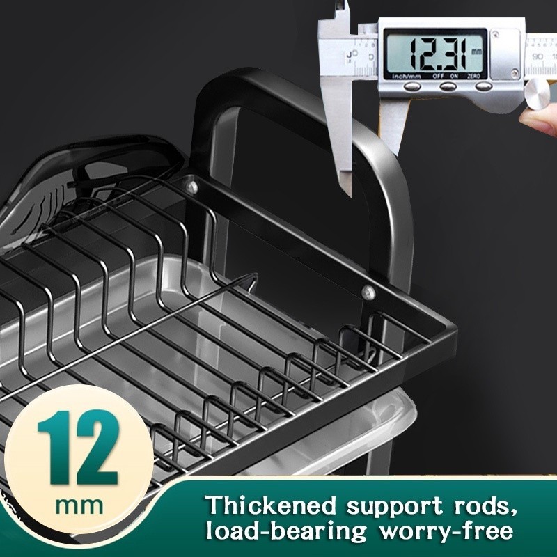 Cambond 2/3 Tầng Bát Đĩa Thoát Nước Đĩa Sấy Giá Để Bàn Đĩa Tổ Chức Kệ Bảo Quản Giá Bếp