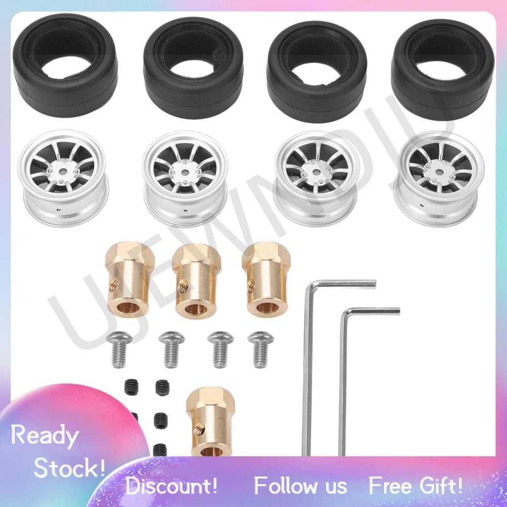 ZYCST 4PCS Aluminum Alloy 12mm To 17mm Wheel Hex Adapters – For Traxxas, Axial, RC4WD, HPI & More 1/10 RC Cars - View #9