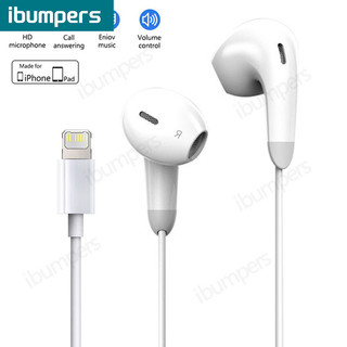 Tai nghe chính hãng cho iPhone 17 16 15 11 7 8 Plus Lightning Bluetooth Tai nghe có dây có micrô Phụ kiện điện thoại Android