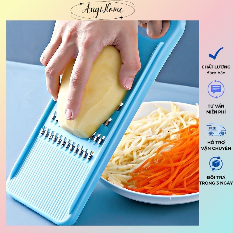 Dụng cụ bào sợi rau củ quả bằng thép không gỉ tiện lợi 26.5x10cm ANGIHOME