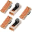 NOTE1 5 Công Tắc Chuyển Đổi, Chuyển Đổi 5 Mm 4 Vị Trí Micro Trượt Công Tắc, Mini SS-24E01 10P 2P4T Dọc Micro Switch