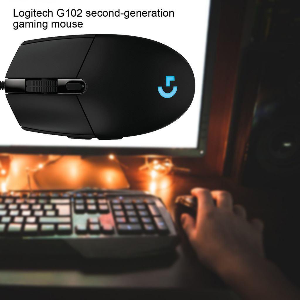 Dành Cho Logitech G102 6 Nút Chuột 6000DPI Chuột Chơi Game Có Dây USB ...
