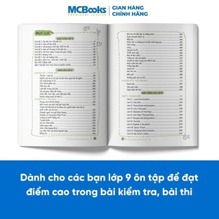 Sách - Sổ tay kiến thức Toán - Văn – Anh Lớp 9 Dành cho cả 3 (bộ sách: Kết nối, tri thức và cánh diều)