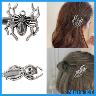 Kẹp tóc sáng tạo MarsET với kẹp tóc đầu lâu cho bữa tiệc trang phục Halloween Cosplay