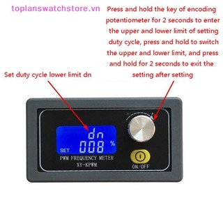 Toplanswatchstore XY-KPWM Máy phát tín hiệu 1 kênh 1Hz-150KHz Chu kỳ nhiệm vụ tần số xung Vn
