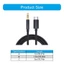 Cáp âm thanh USB C đến 3 5mm đa năng BTM cho các thiết bị khác nhau Chống mài mòn
