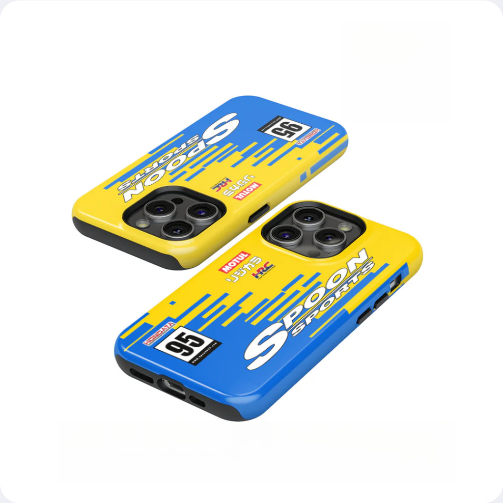 Thìa Thể Thao Honda Civic FL5 Ốp Lưng Điện Thoại iPhone17 16PRO 15ProMax 14Pro 13 12 XSMAX 13mini Samsung S24 2in1 ốp Lưng Cứng Bóng