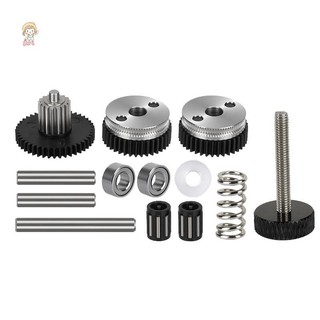 Bánh răng giảm tốc bằng thép cứng TWE Động cơ tốc độ cao cho CR10 CR-10S Ender3 V2 HGX LITE Máy đùn bánh răng kép VN