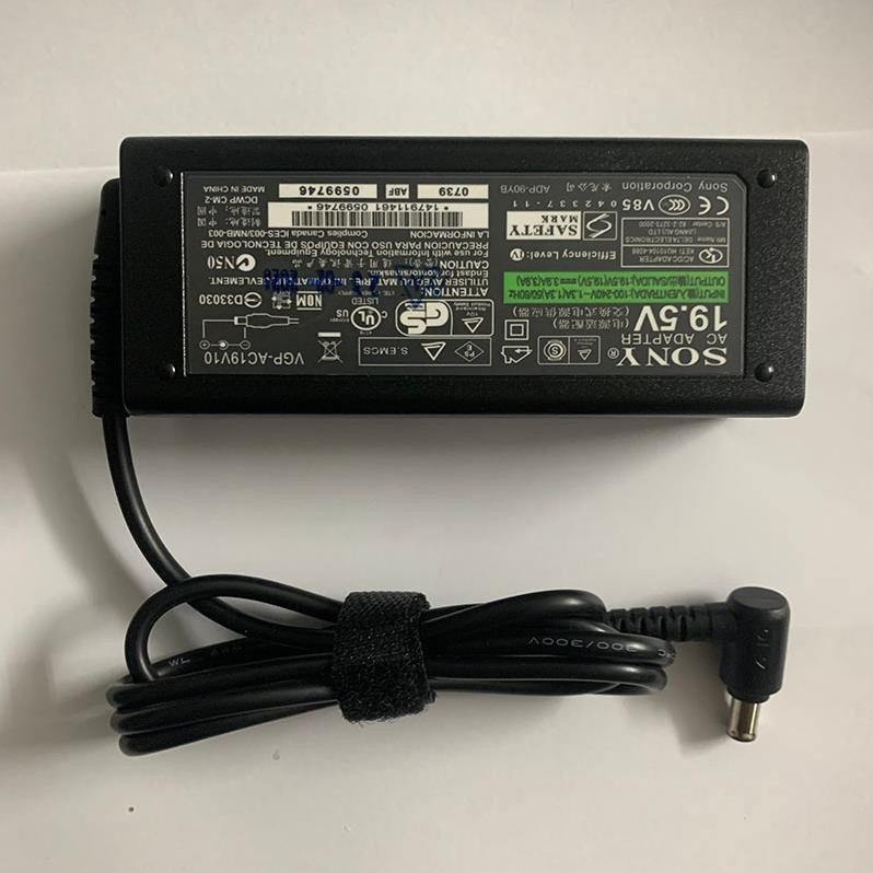 Sạc Laptop Sony Zin 19.5V - 4.7A Chân 6.5x4.4mm Dùng Cho VAIO VGP-AC19V20 VGP-AC19V19 VGP-AC19V34 VGP-AC19V27 hàng new