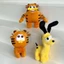 YT4 The Garfield Show Búp bê sang trọng Garfield và Odie Đồ chơi nhồi bông cho trẻ em Trang trí nội thất Quà tặng Bộ sưu tập hoạt hình