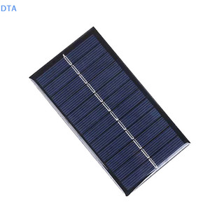 Bảng điều khiển năng lượng mặt trời DTA 1W 5V DIY Bảng điều khiển Silicon năng lượng mặt trời nhỏ cho bộ sạc điện thoại di động Đèn gia đình Bảng tế bào năng lượng mặt trời PO