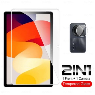 Kính cường lực 2in1 cho Xiaomi Redmi Pad SE 11 '' Phim bảo vệ máy tính bảng RedmiPadSE RedmiPad PadSE 11 inch Bảo vệ màn hình máy ảnh