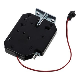 [Vận chuyển nhanh] Khóa chốt điện THEHOMECO, Khóa điện từ tủ thép Carbon DC 12V 2A, Công nhân khóa bu lông điện Mini bằng đồng đen di động