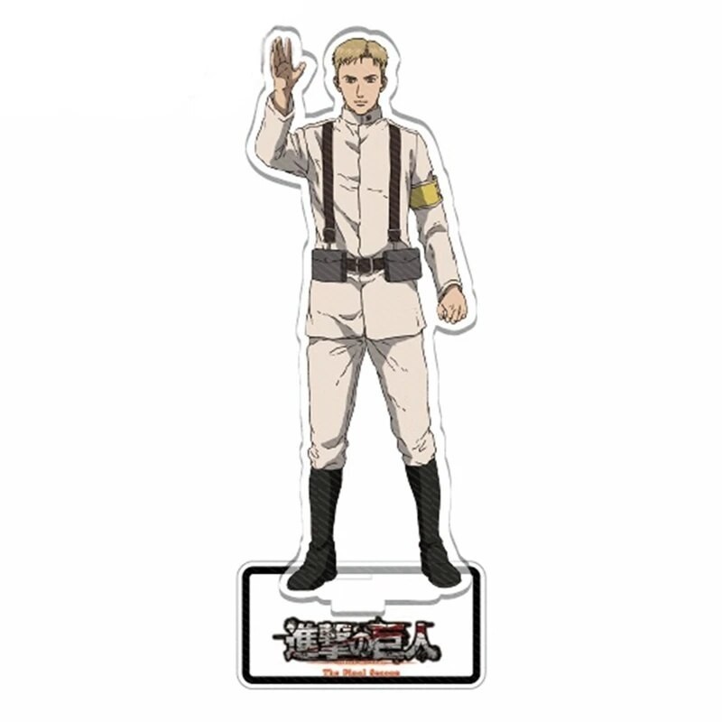 Mô hình Standee Attack on Titan Erwin Hange LEvi Eren Army Mikasa Jean Sasha 11 Phụ kiện trang trí để bàn góc học tập