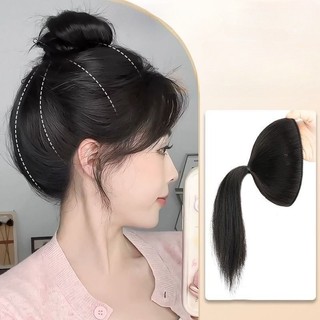 Tóc Giả Chụp Độn Phồng Đầu, Chụp Đầu Búi Tóc Đuôi Ngựa Cho Nữ HaminStore