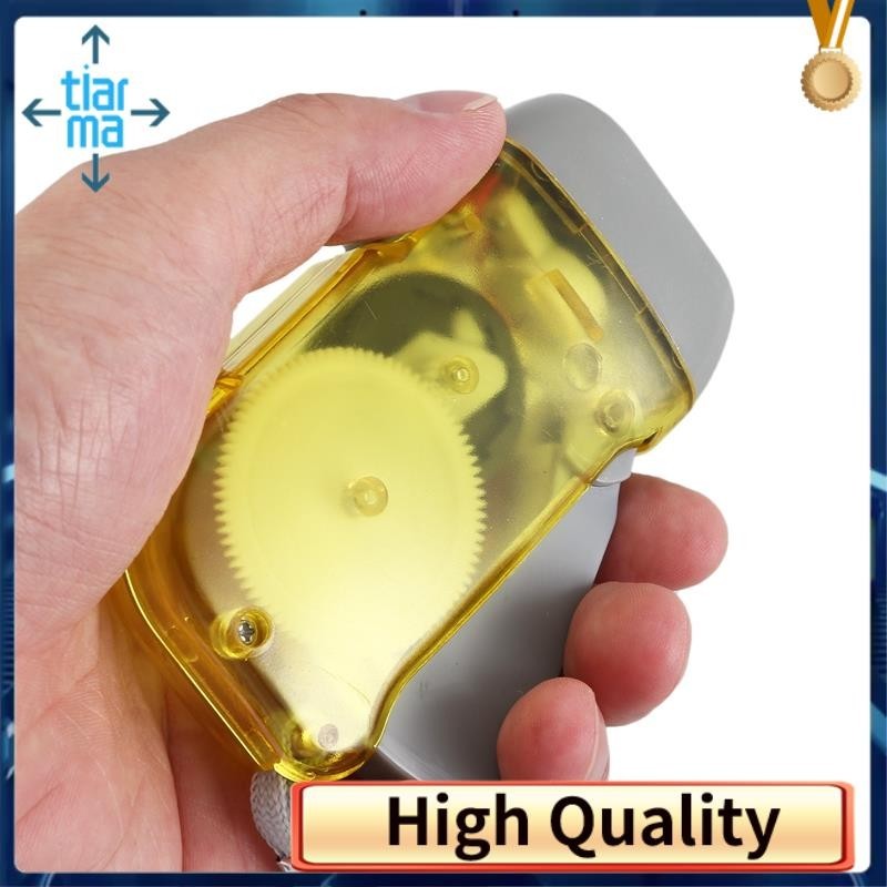 3 LED Dynamo Wind Up Đèn Pin Đèn Pin Bấm Tay Quay NR Cắm Trại